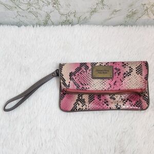 Simply Vera Vera Wang Reptile Print Clutch/Wristlet